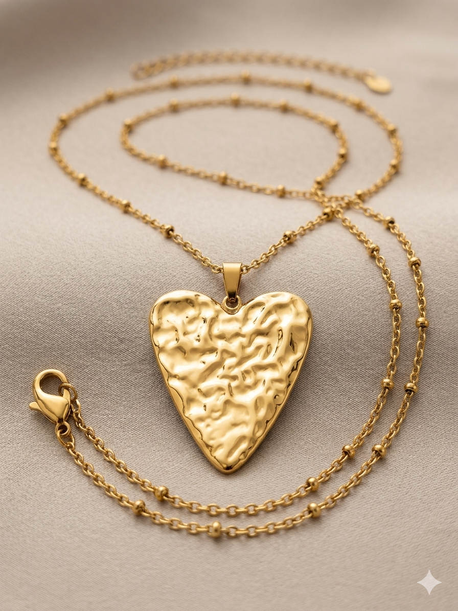 Collier cœur sacré