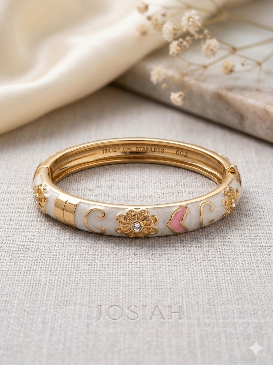 Bracelet thaïlandais blanc