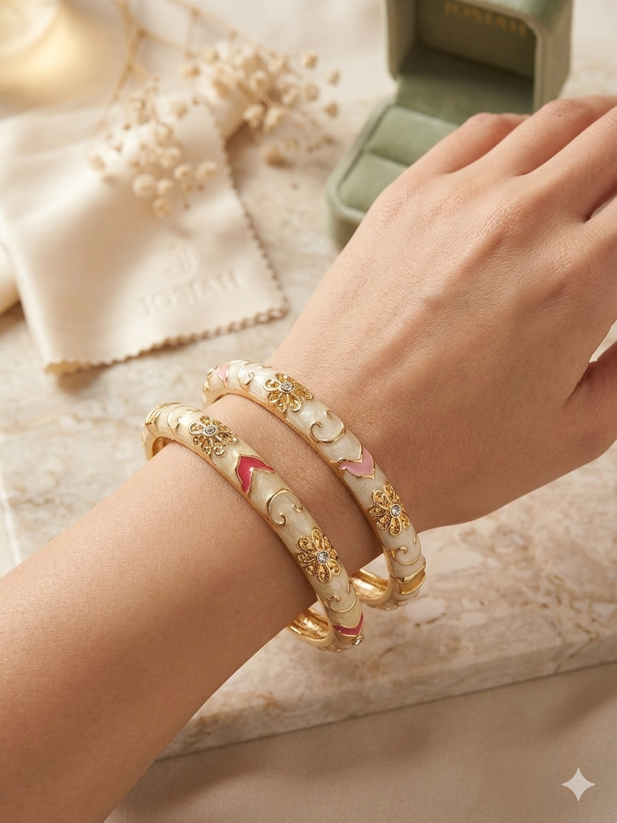 Bracelet thaïlandais beige