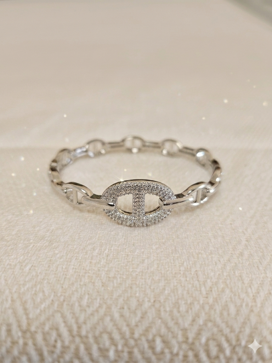 Jonc Riviera argent