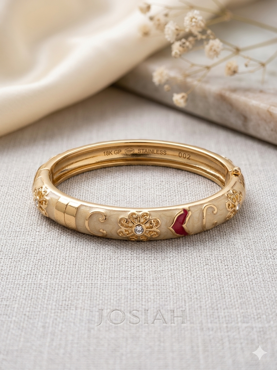 Bracelet thaïlandais beige
